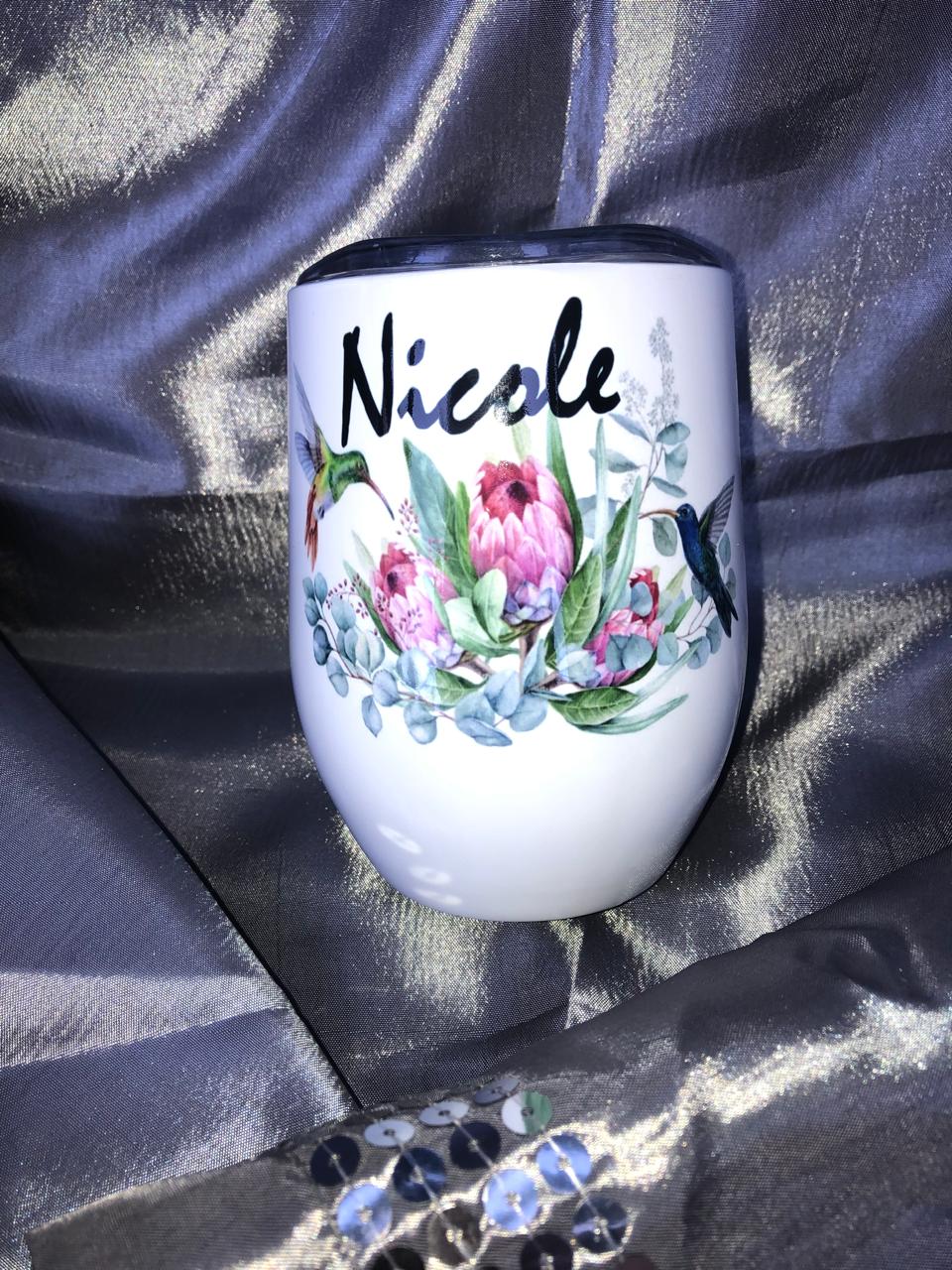 Wine Tumblers Custom Designs and Colours - Forever Canvas | Canvas Printing West Rand